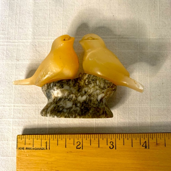 USSR Love Birds Carving / sculpture. - Picture 5 of 6